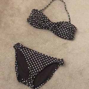 Cute polka dot bikini!